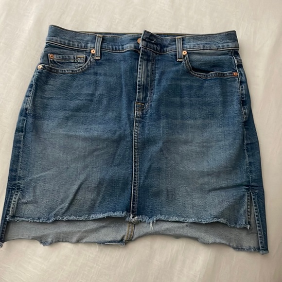 7 For All Mankind Dresses & Skirts - 7 for all mankind denim skirt